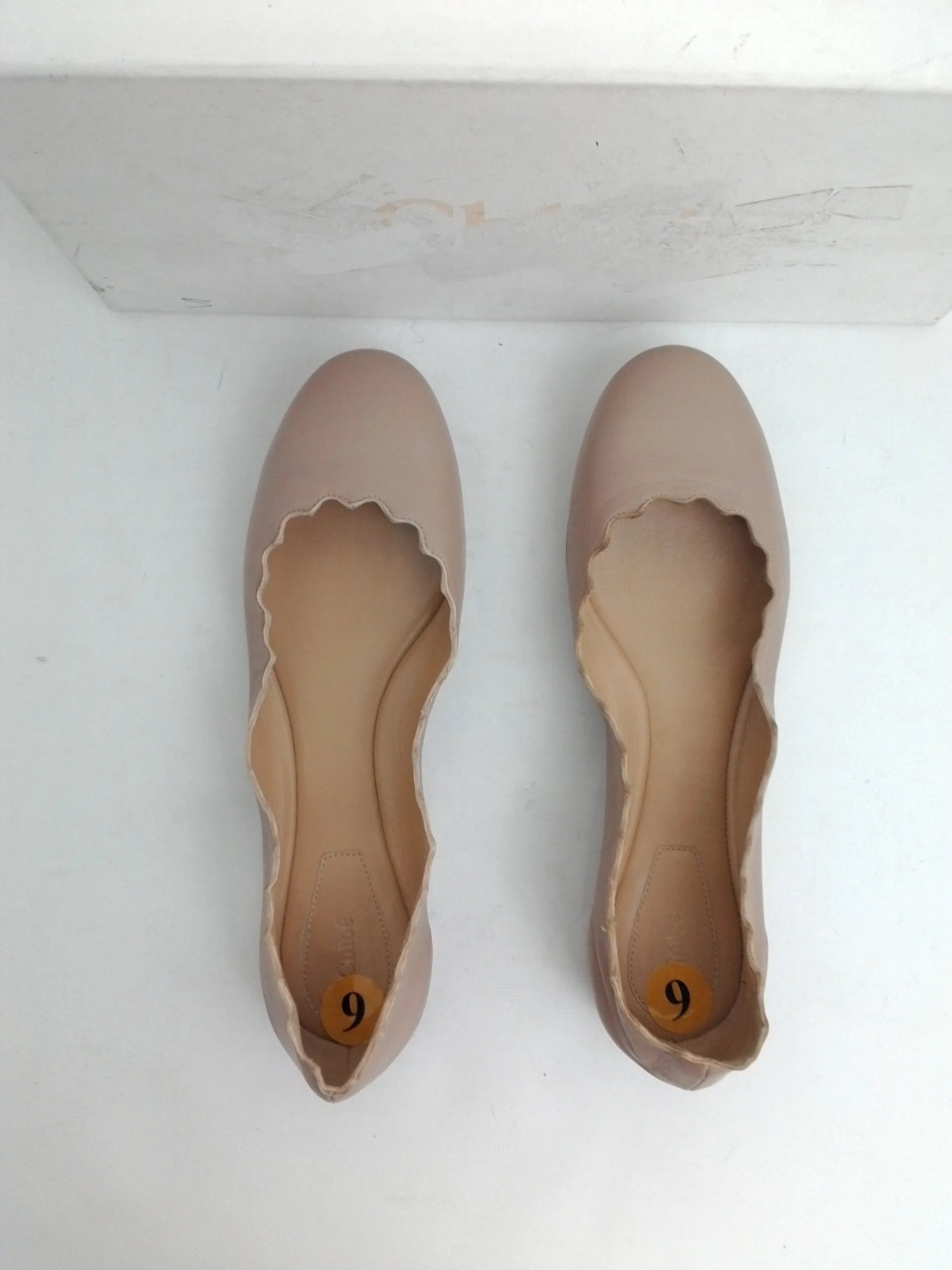 Chloé Women's Ballerinas Pink Tea Leather size 36