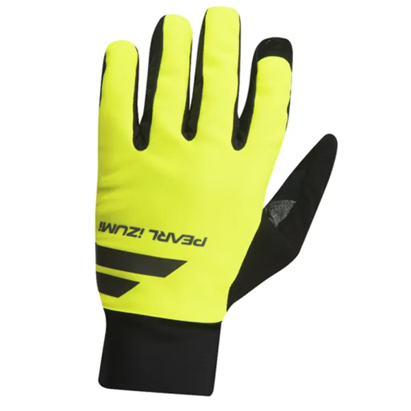 Escape Softshell Glove, Black/Screaming Yellow - M