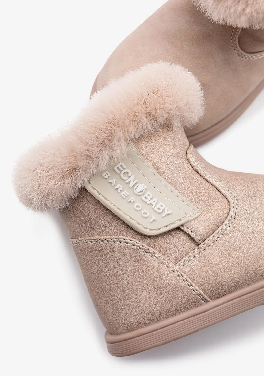 Gold Respectful Plush Boots
