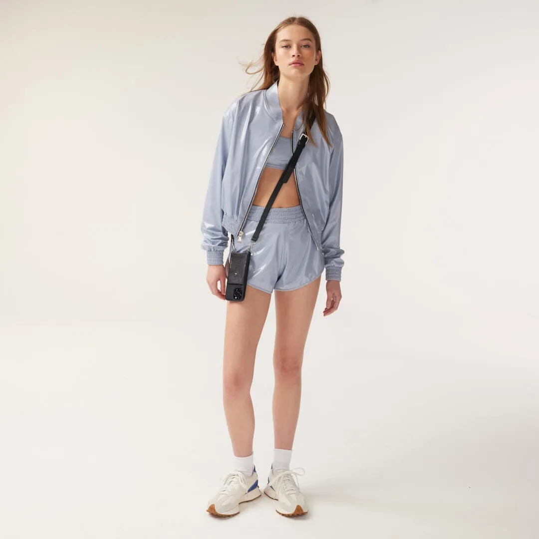 Hailey Strap Only - Black/Silver