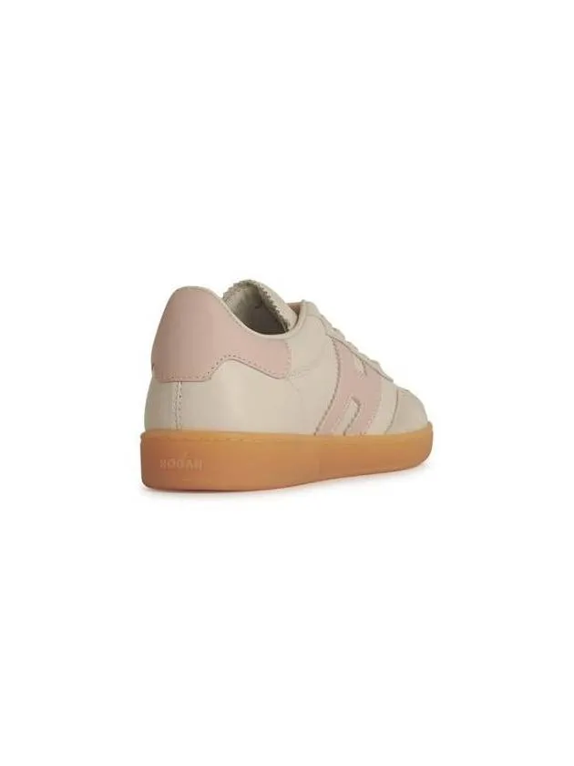 'Hogan Cool' White Leather Sneakers