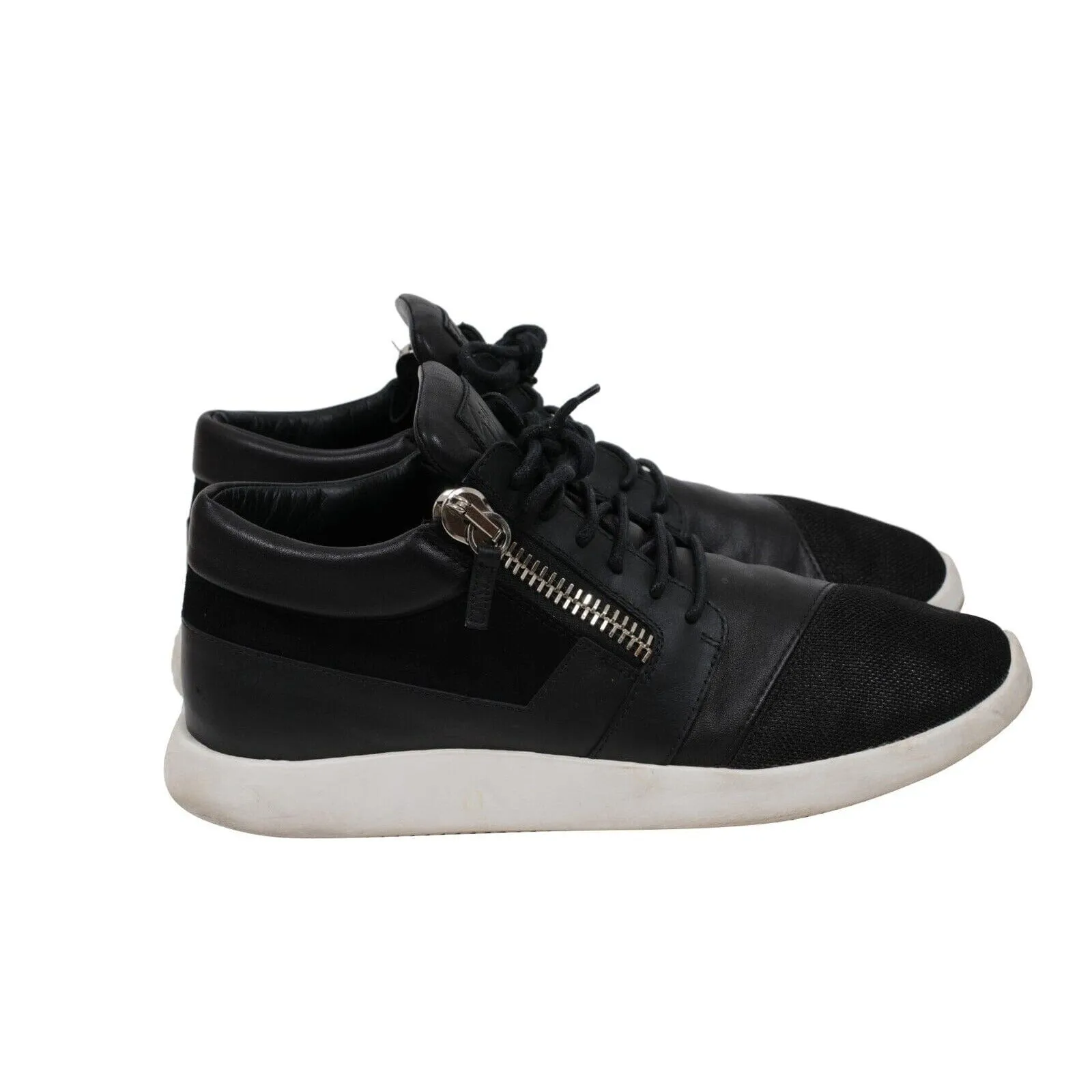 Megatron Sneakers Black Mid Top Trainers