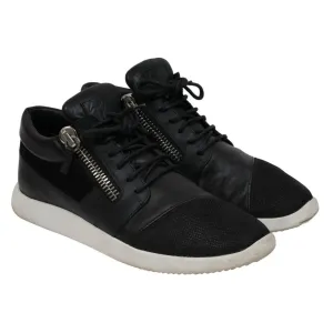 Megatron Sneakers Black Mid Top Trainers
