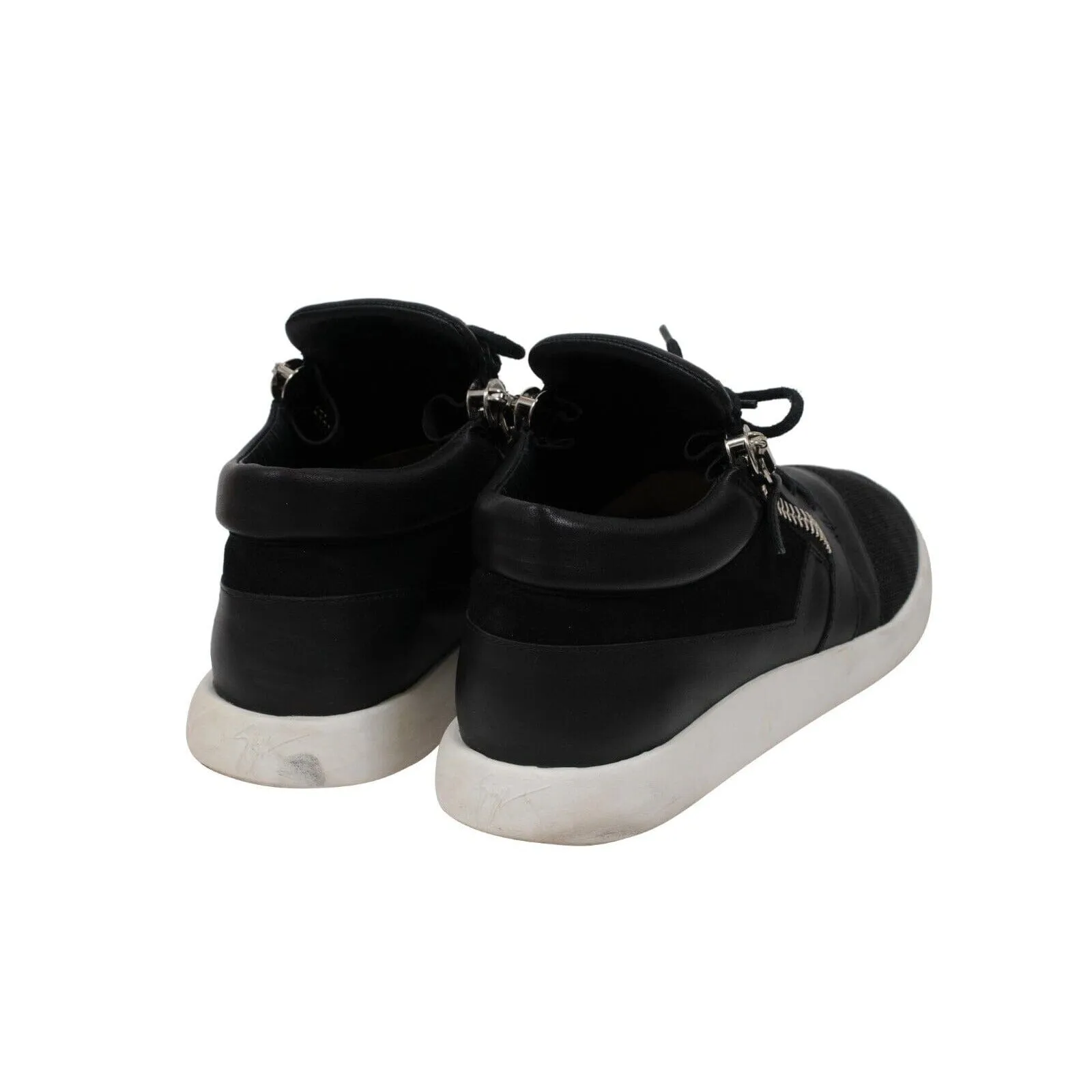Megatron Sneakers Black Mid Top Trainers
