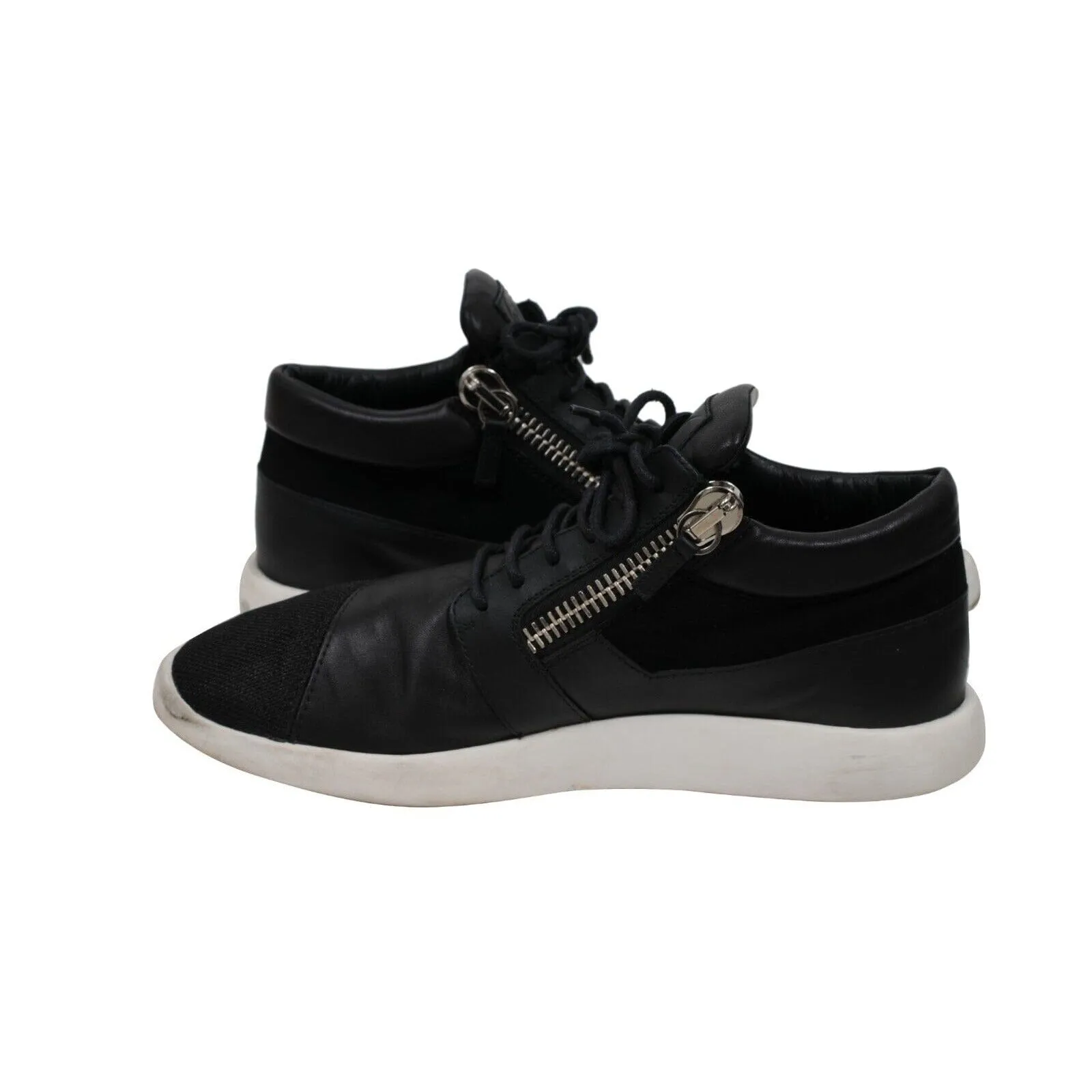 Megatron Sneakers Black Mid Top Trainers