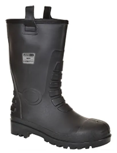 Neptune S5 Lined Rigger Wellington PVC Nitrile safety boot steel toe  midsole - FW75