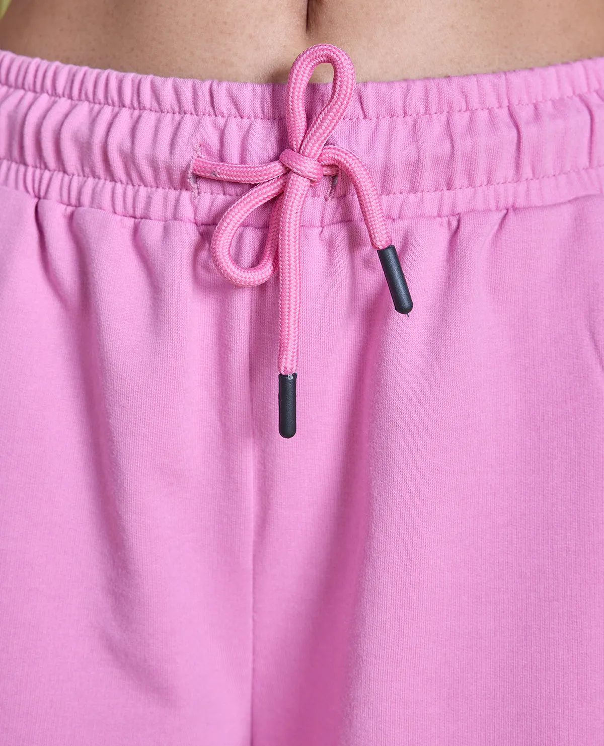 Nykd All Day  Knit Terry Shorts - NYLE503 - Fuschia pink
