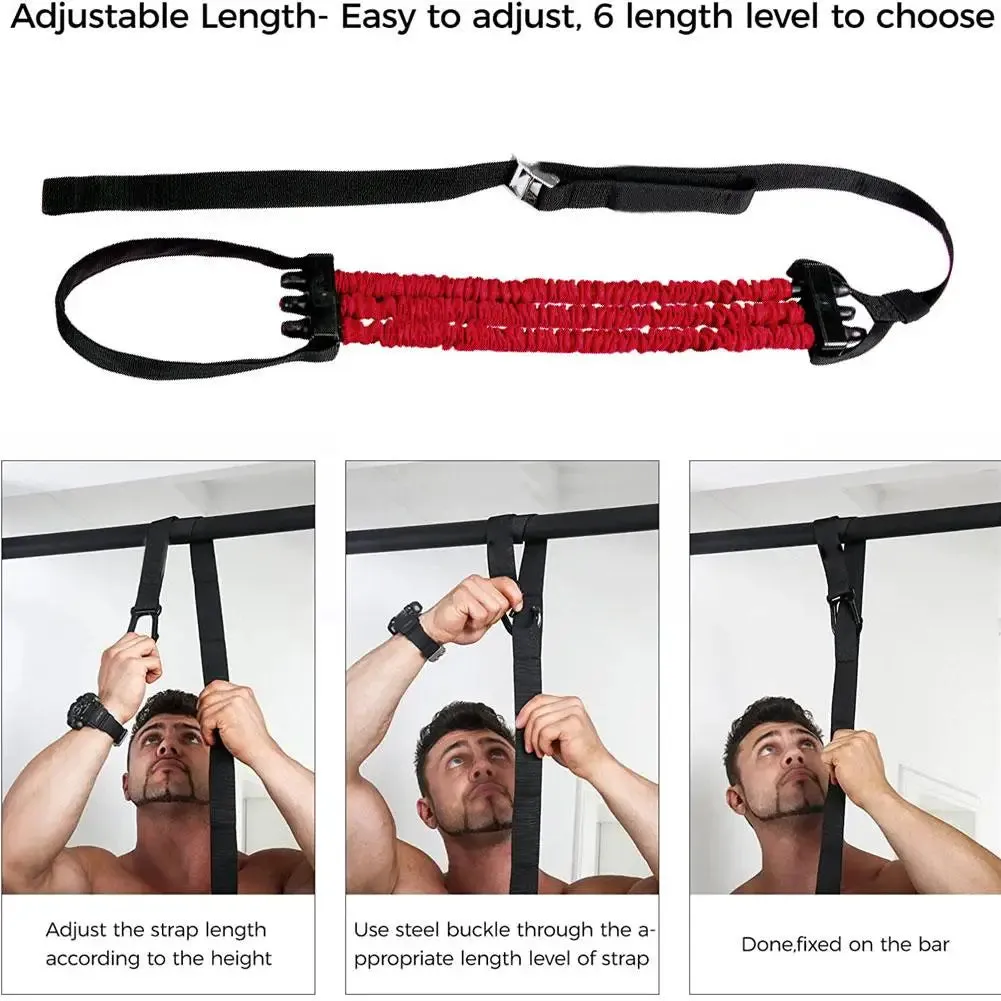 Pull-Up Assist Resistance Bands – Elastic Chin-Up Support for Gym & Arm Training