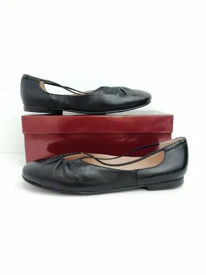 Taryn Rose Collection Women's Alessandra Nappa Black Leather Size 11 M