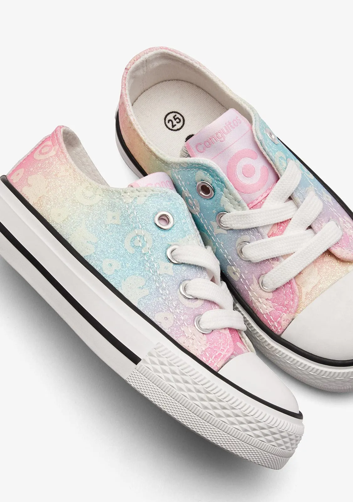 Unicorn Glitter Low Sneakers