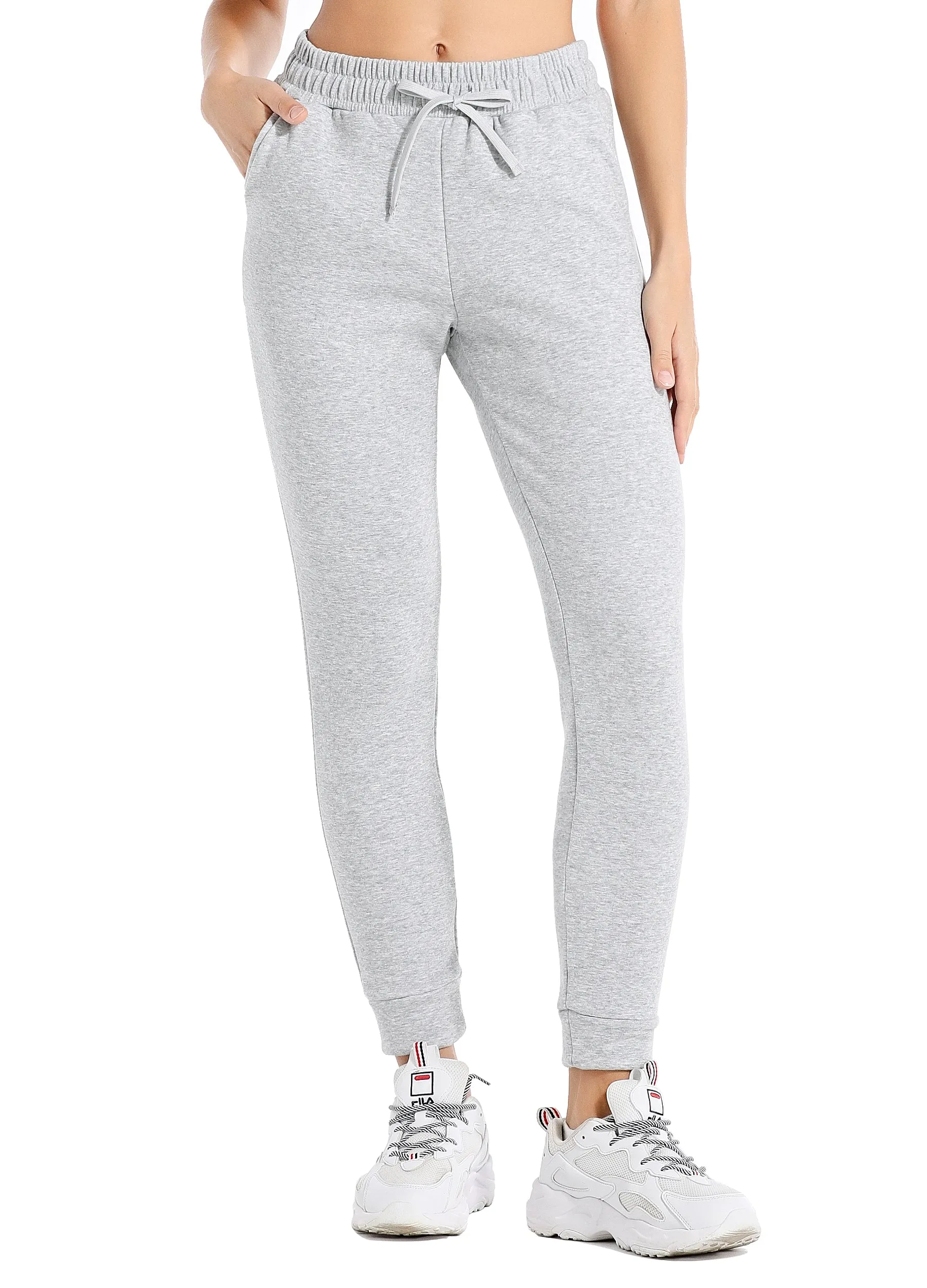 Women's Fleece Sweatpants Warm Sherpa Lined