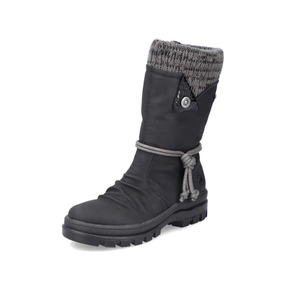 X8283-00 Black/Anthracite Mid Boot RTex